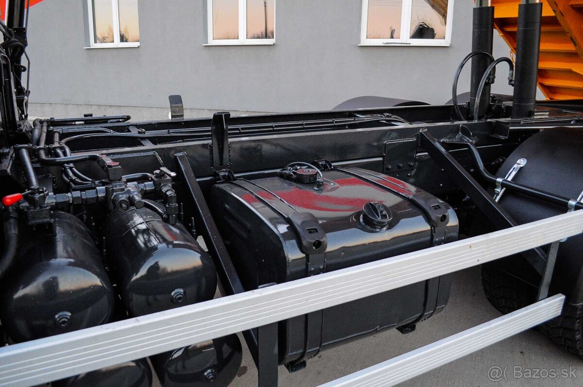 SCANIA P380 6X4 SKLÁPAČ / VYKLÁPAČ + HYDRAULICKÁ RUKA EURO4 - 11