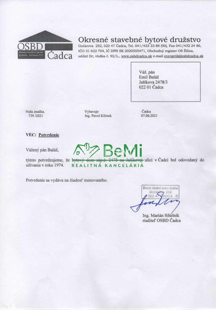 Predaj: 2 izbový byt, 58 m2, Čadca, Žarec ( 244-112-MACHa) - 11