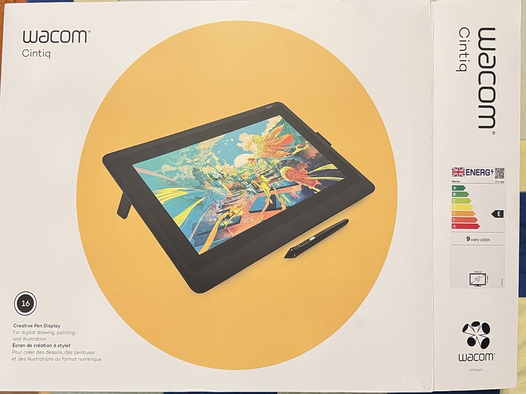 Predám grafický tablet Wacom Cintiq 16 creative pen - 11