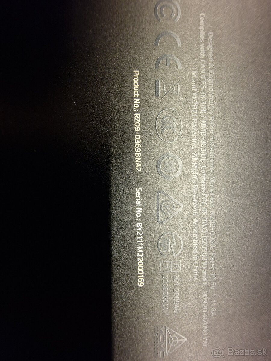 Razer blade 15 2021 nefunkčný - 11