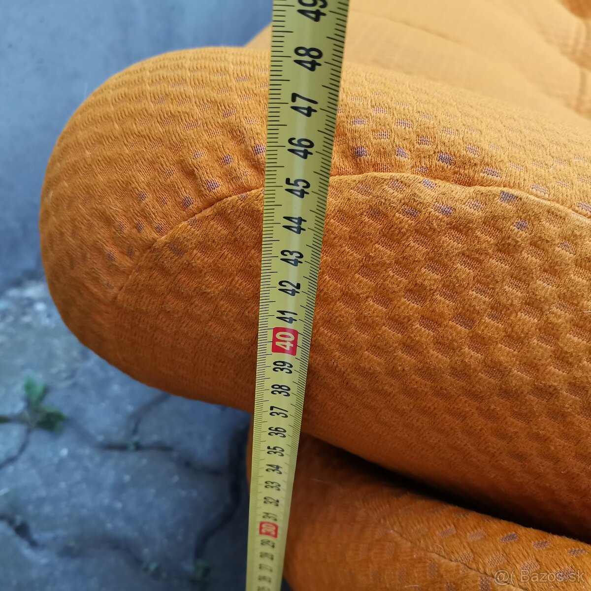 Legendarne Retro kreslo Atlantis + 3 vankuse Vintage - 11