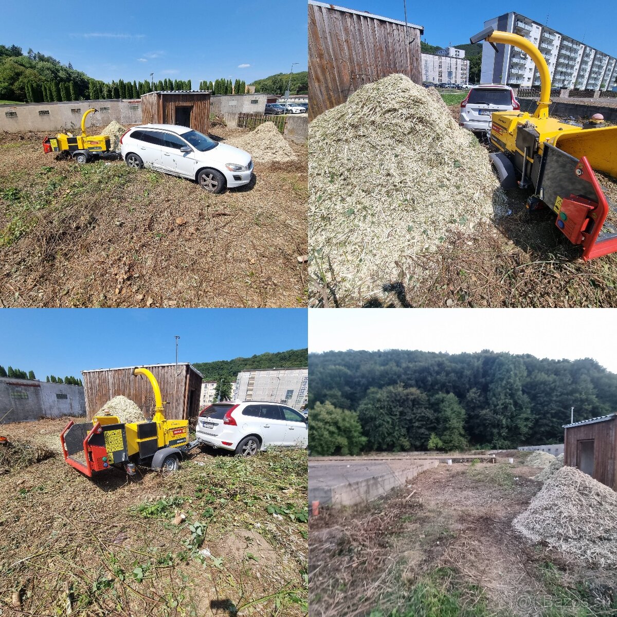 Práce s malotraktorom , kosenie , mulčovanie - 11