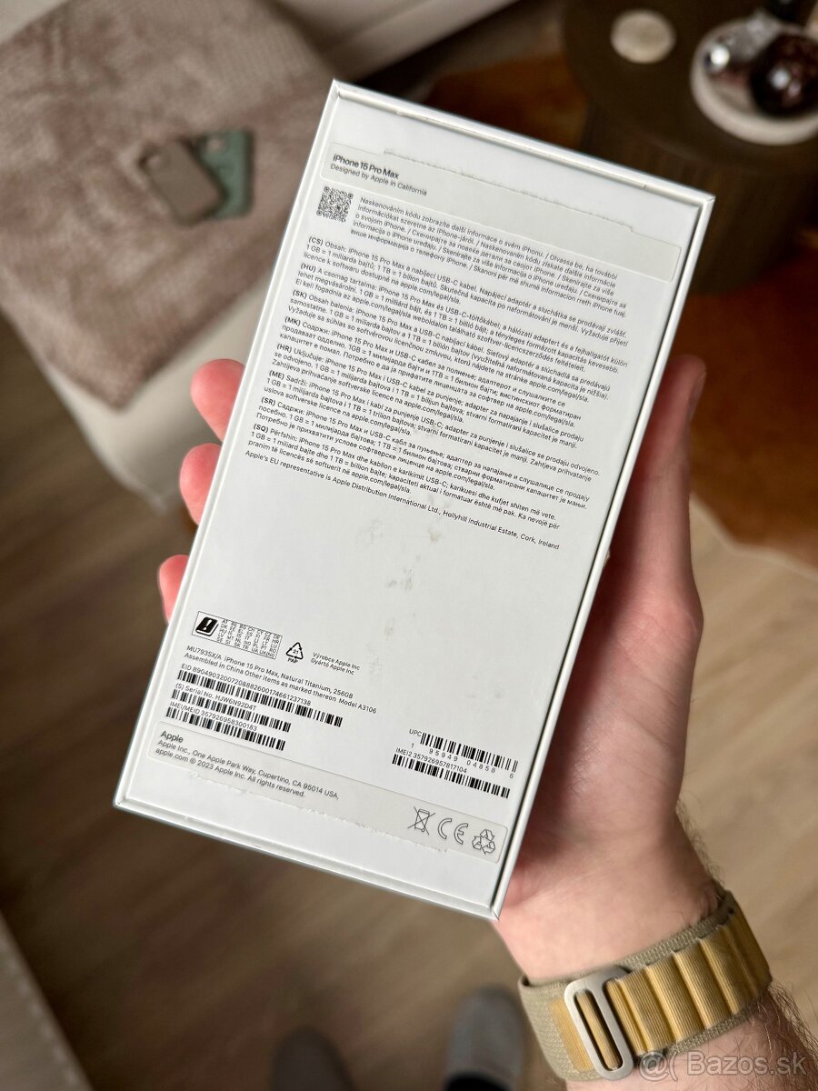 iPhone 15 Pro Max 256GB Natural Titanium - 11