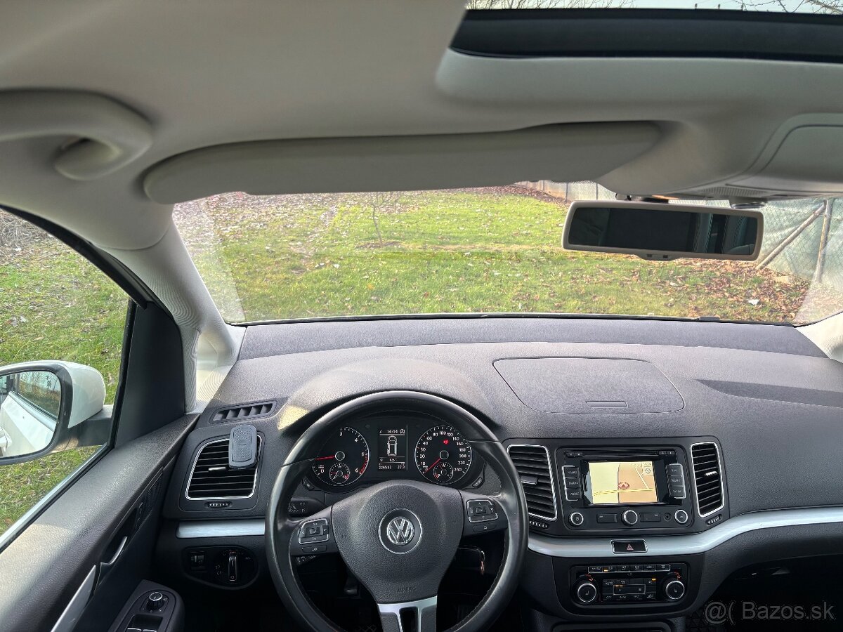 Volkswagen Sharan 2.0.TDI, 125kw, 7 miestny, panoráma,ťažné - 11