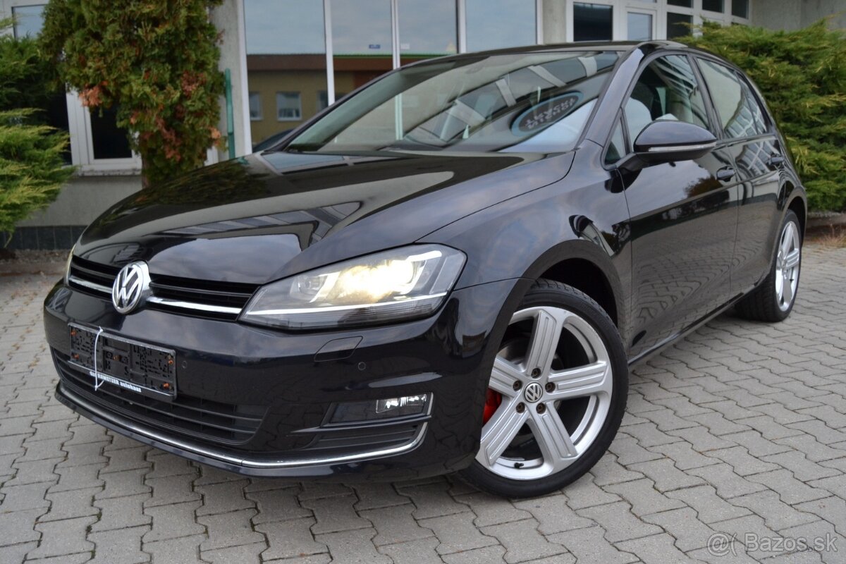VW GOLF VII 2.0 TDI HIGHLINE, TEMPOMAT,NAVI, ALU R18,BIXENÓN - 11