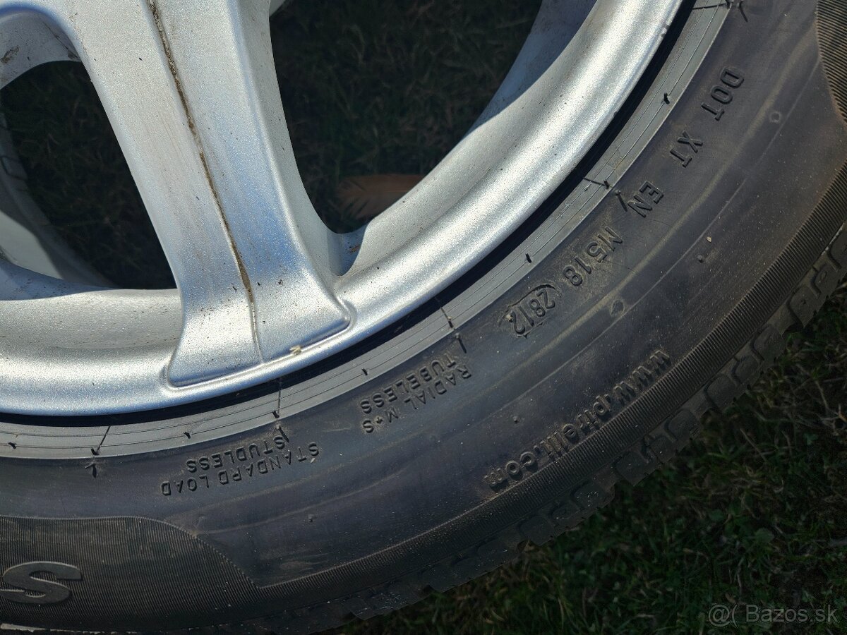 BMW X3 R17 225/55 zimné pneu - 11