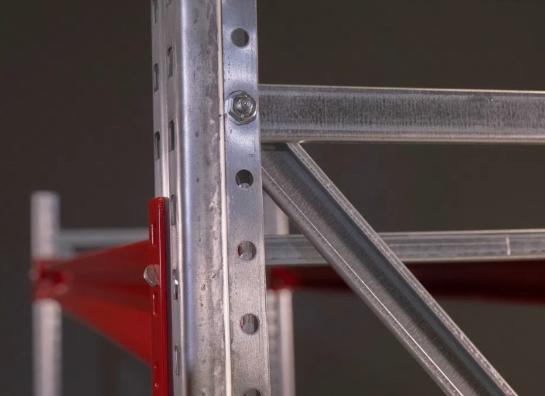 Skladovy kovový regál, 450kg nosnosť - 11