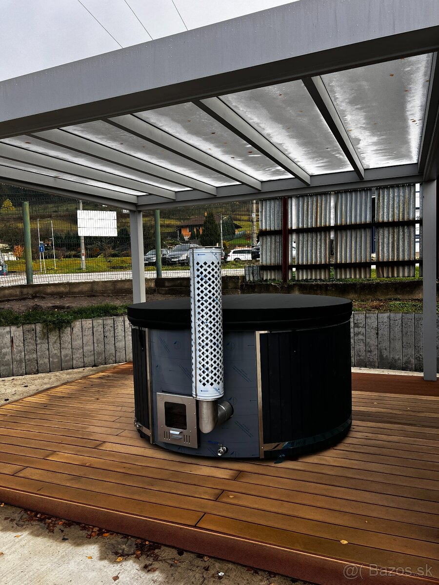 Luxusná kúpacia kaďa s integrovanou pecou - 11