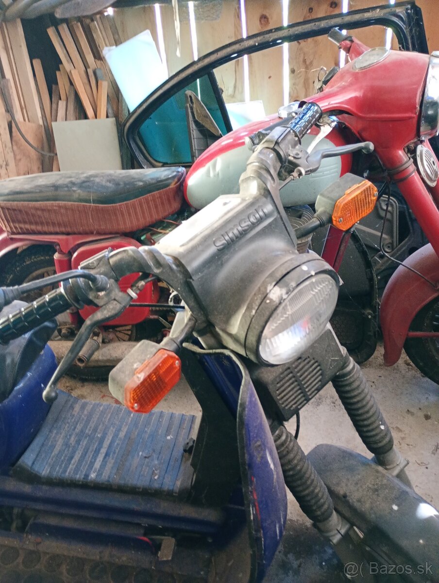 Predám simson sr50 a jawa 250 panelka - 11