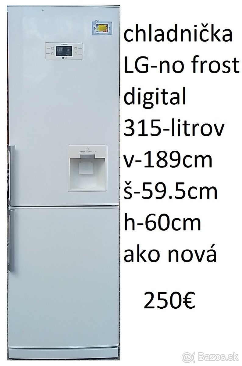 predám chladničku s mrazničkou-nerez aj bielu. - 11