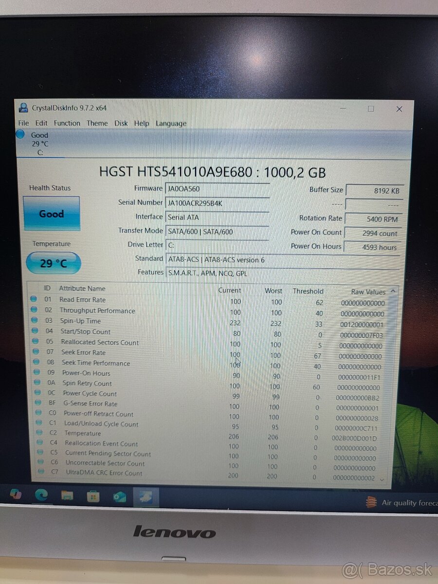 Notebook Lenovo Ideapad Z51-70 - 11