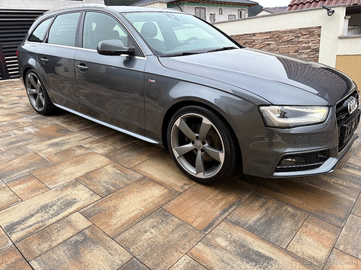 AUDI A4 AVANT 2.0 TDI QUATTRO 3xS LINE ACC LINE ČIERNY STROP - 11