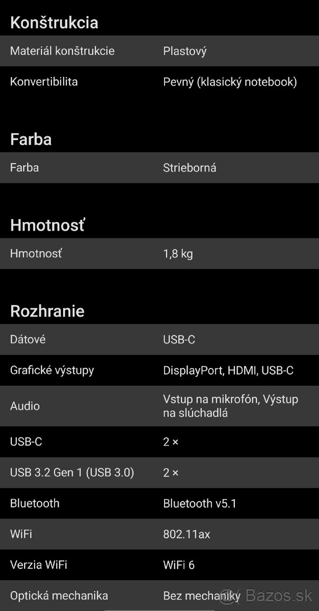 Predam Acer Aspire Go 15 Pure Silver - 11