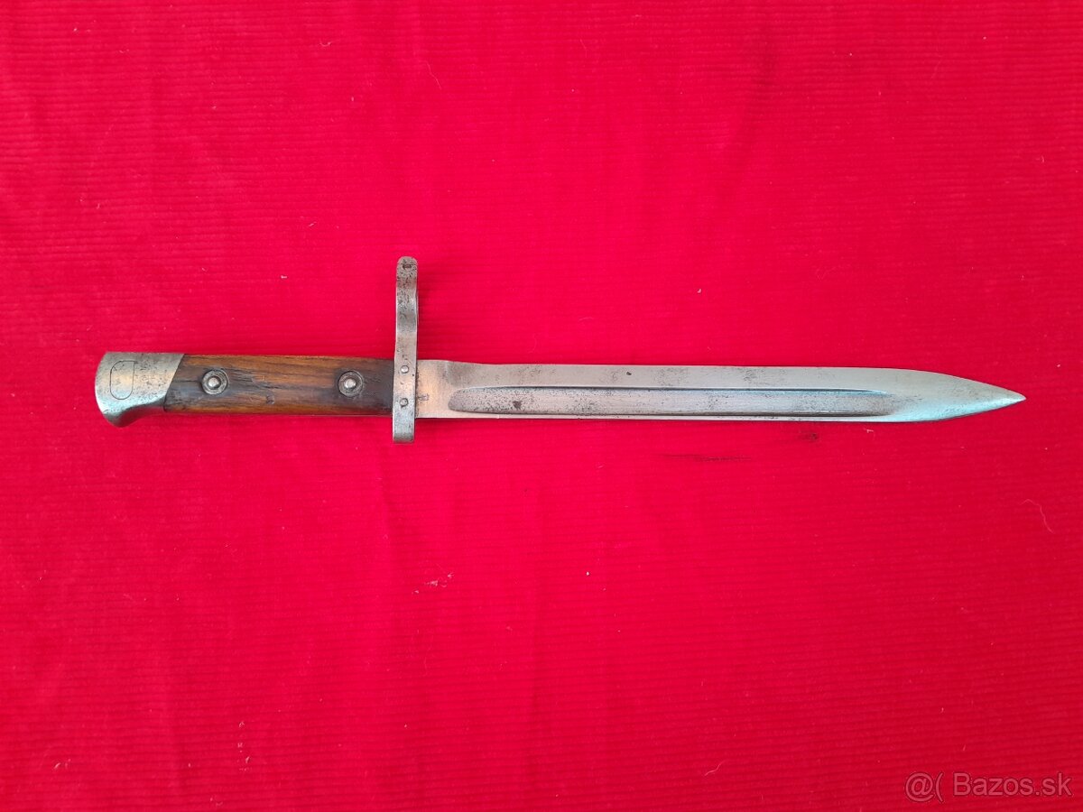 Bodák Mannlicher 1895 poddôstojník ČSR,bodák pre mužstvo. - 11
