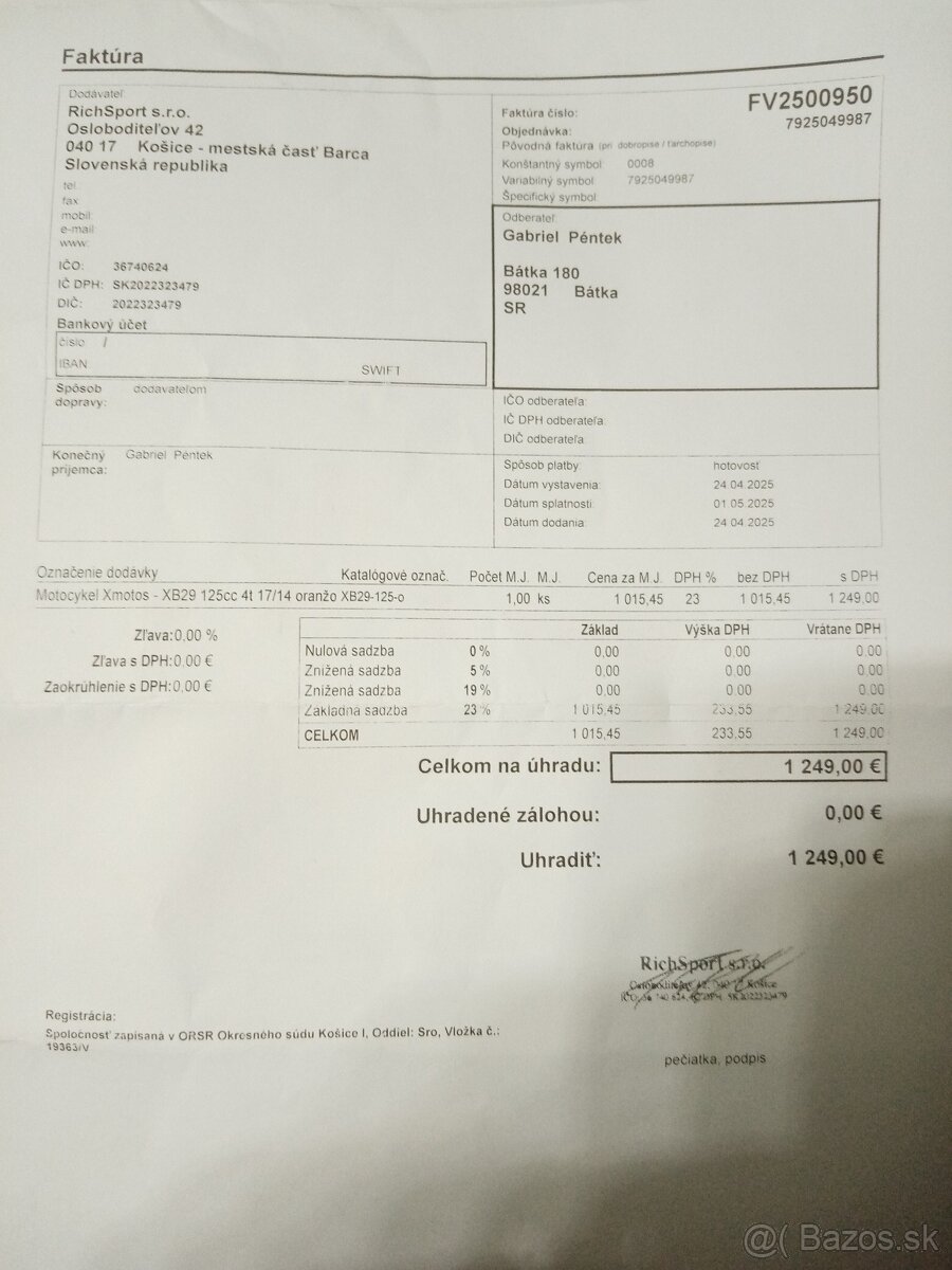 Predám X motos 125cm - 11