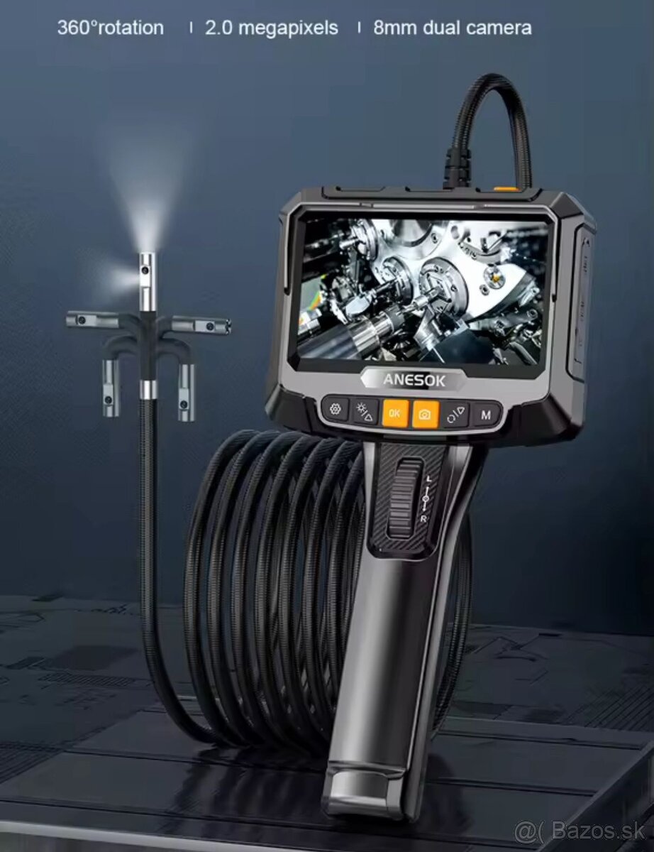 Dualna endoskopicka kamera 360° 2m - 11