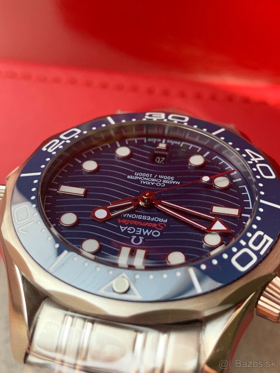 Omega Seamaster Diver, Nové, 42mm, Modré - 11