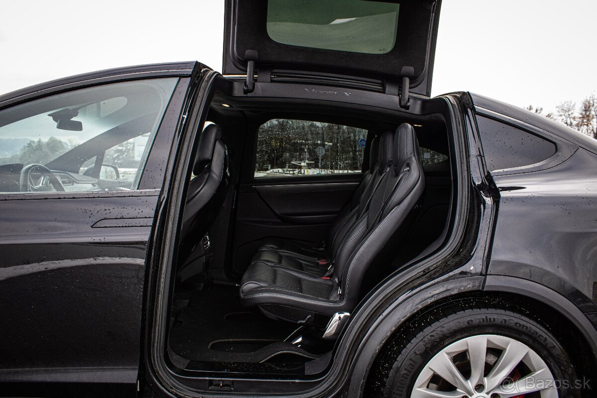 Tesla X 90D Ludicrous 700PS 7 miest, Free Supercharger SC01 - 11