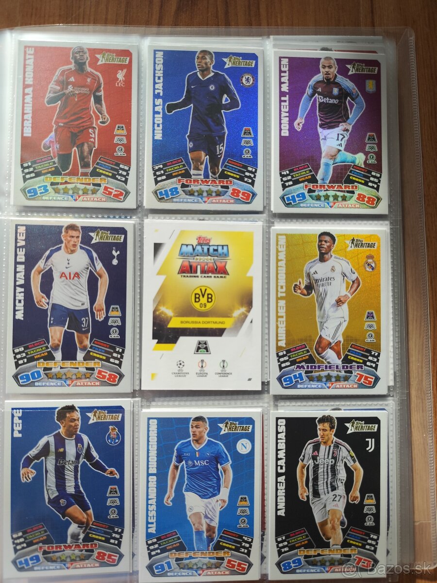 Futbalové kartičky Match Attax 2025/26 - 11