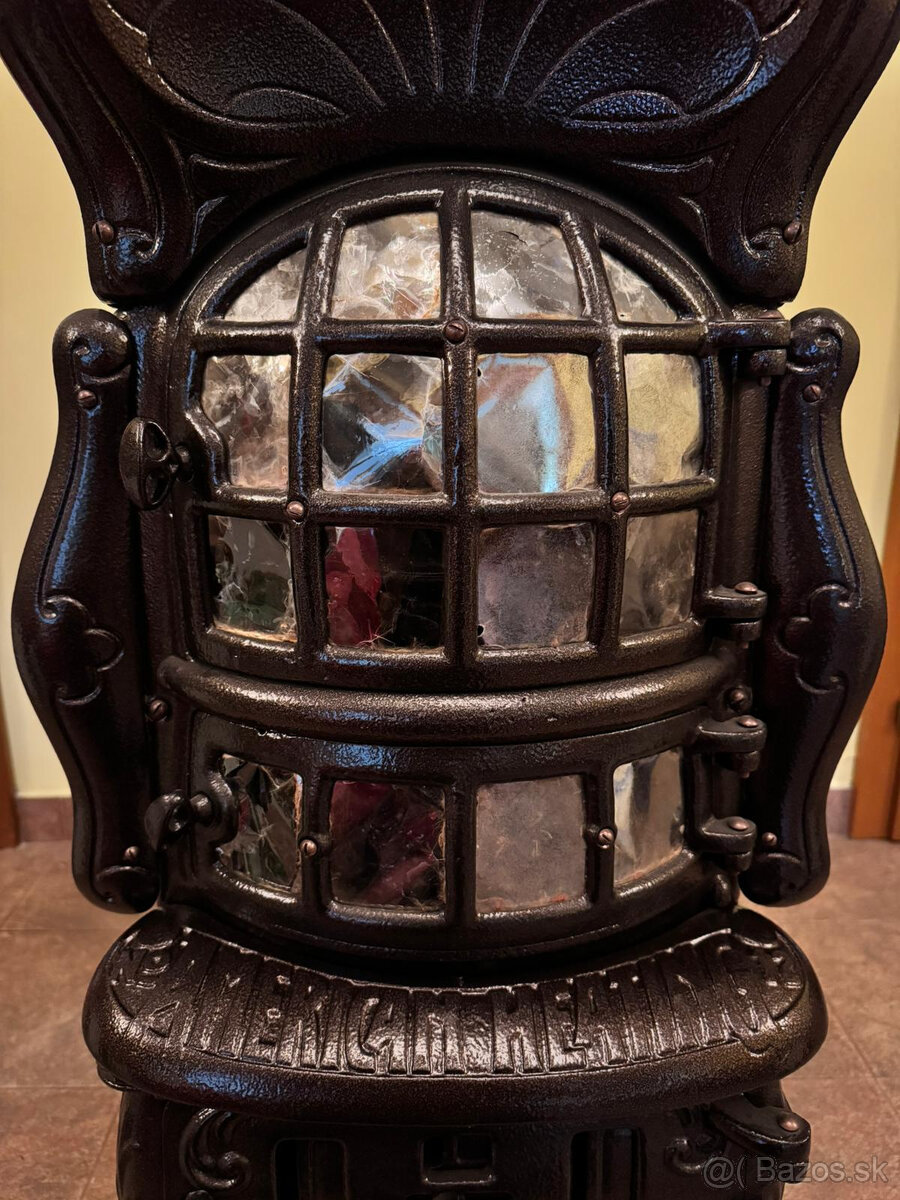 Starožitná pec AMERICAN HEATING, prel. 19./20. storočia - 11