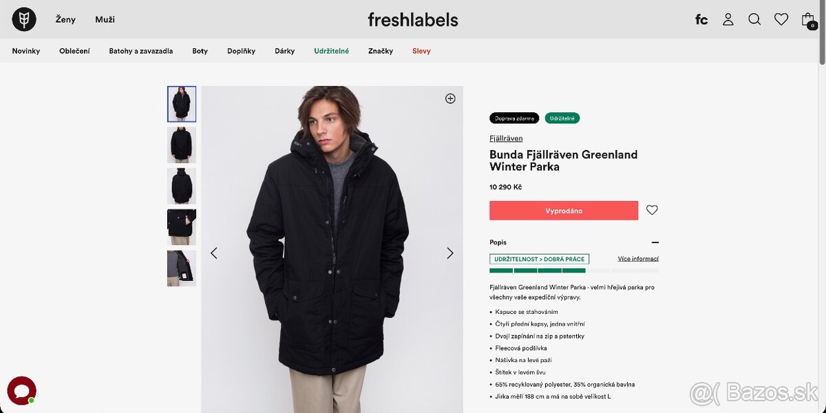 Zimná bunda / parka Fjallraven Greenland Winter Parka M - 11