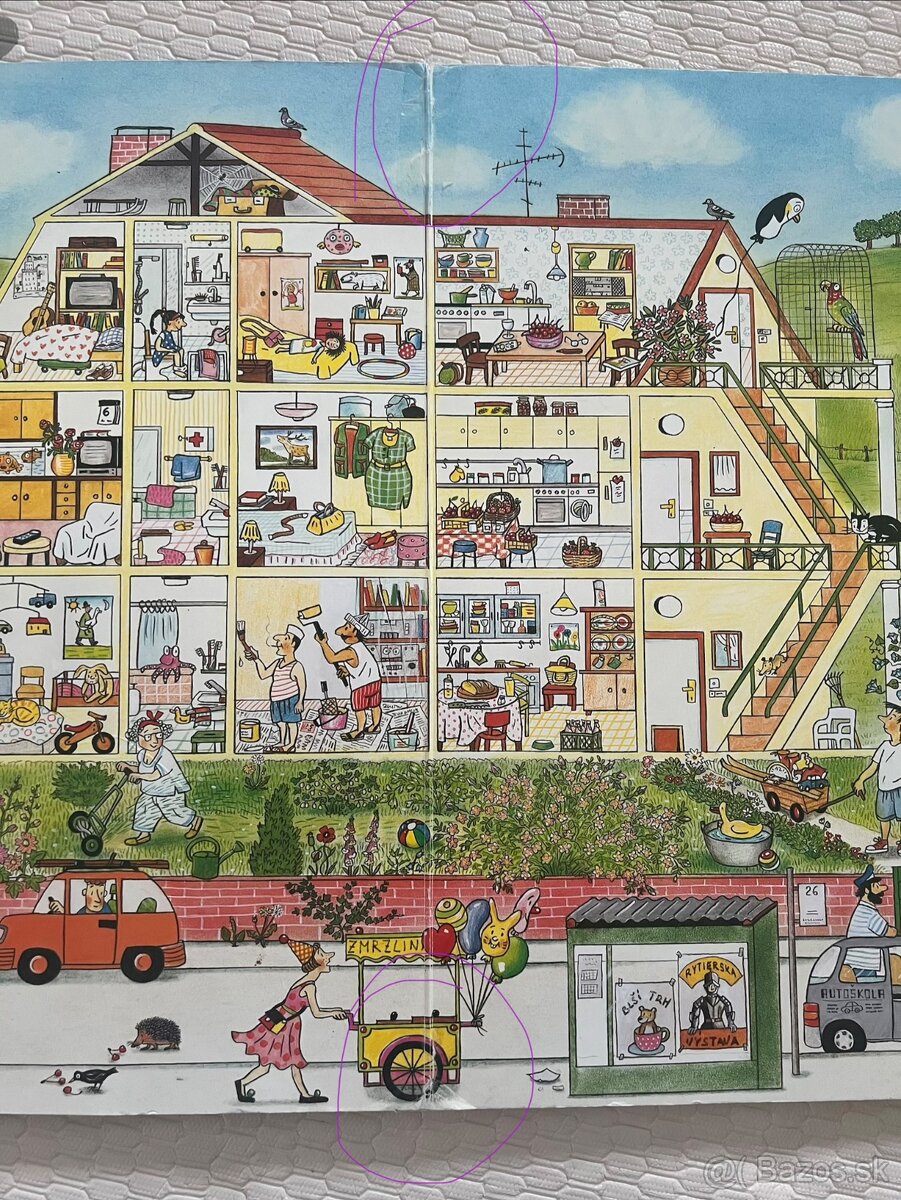 Potulky letom - velke obrazkove leporelo Rotraut Bernerova - 11