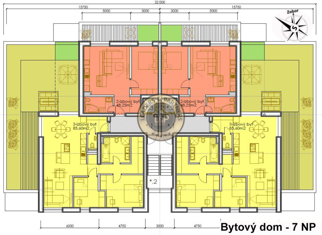 Predaj bytov 1izb. 2izb. 3izb. Nitra - výstavba už prebieha - 11