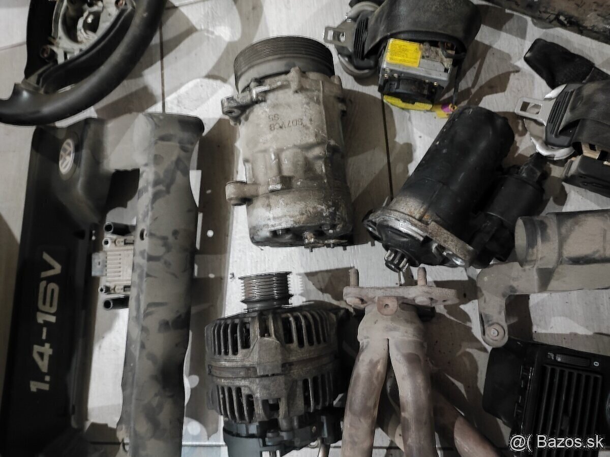 servocerpadlo štartér alternator passat B5 1.9TD 66 kw - 11