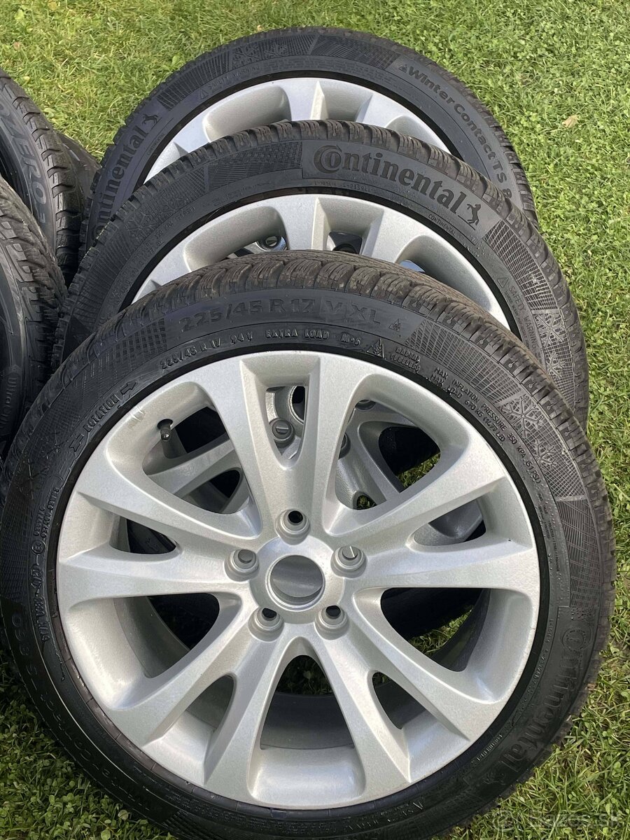 PALAS DIJON TRIFID Orig. skoda VW alu disky R17 5x112 225 - 11