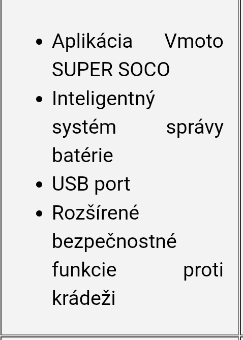 Vmoto SuperSoco TSx E-motorka elektrická bez STK - 11