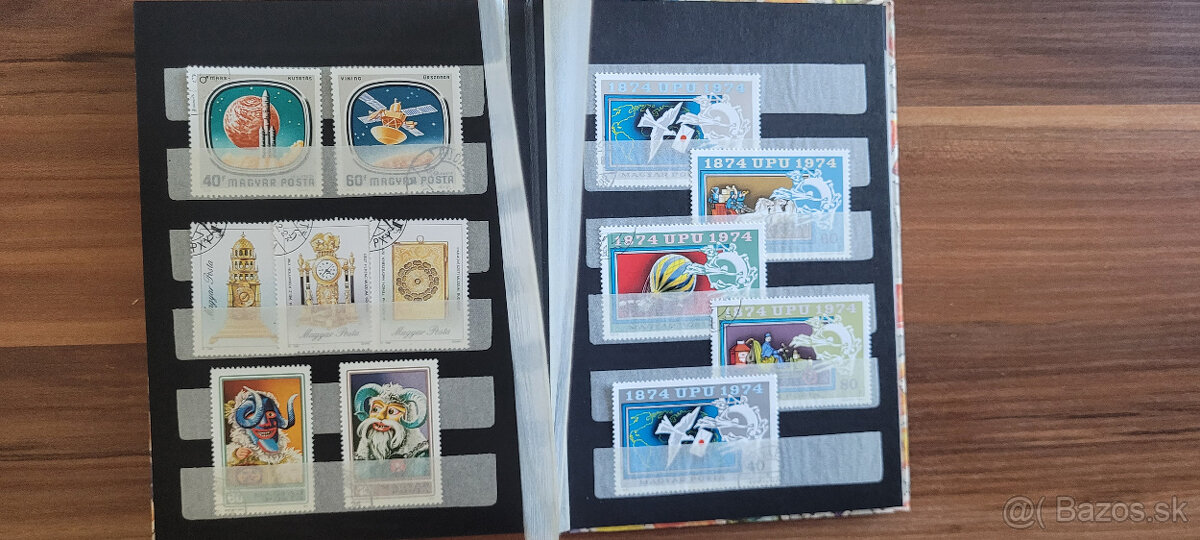 začatá zbierka Maďarska v malom hrubom albume - 11
