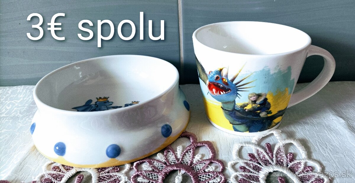 Porcelán - taniere, misky - 11