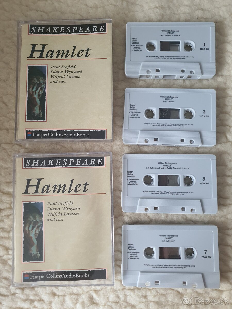 7x MC Shakespeare:Hamlet,Edward Elgar,dychovka,Heartbreakers - 11