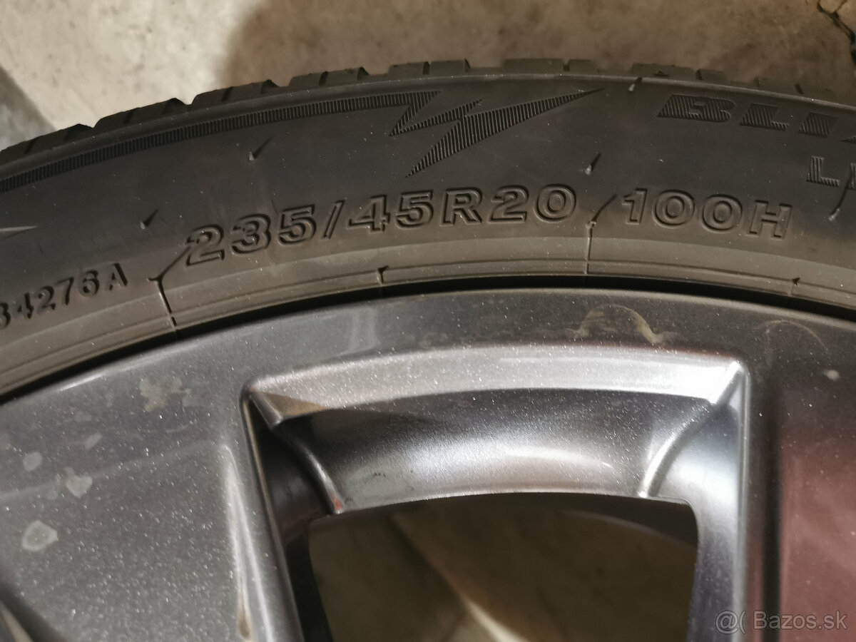Audi A6 e-tron - orig. 20" alu disky s pneu DOT 24 - 11