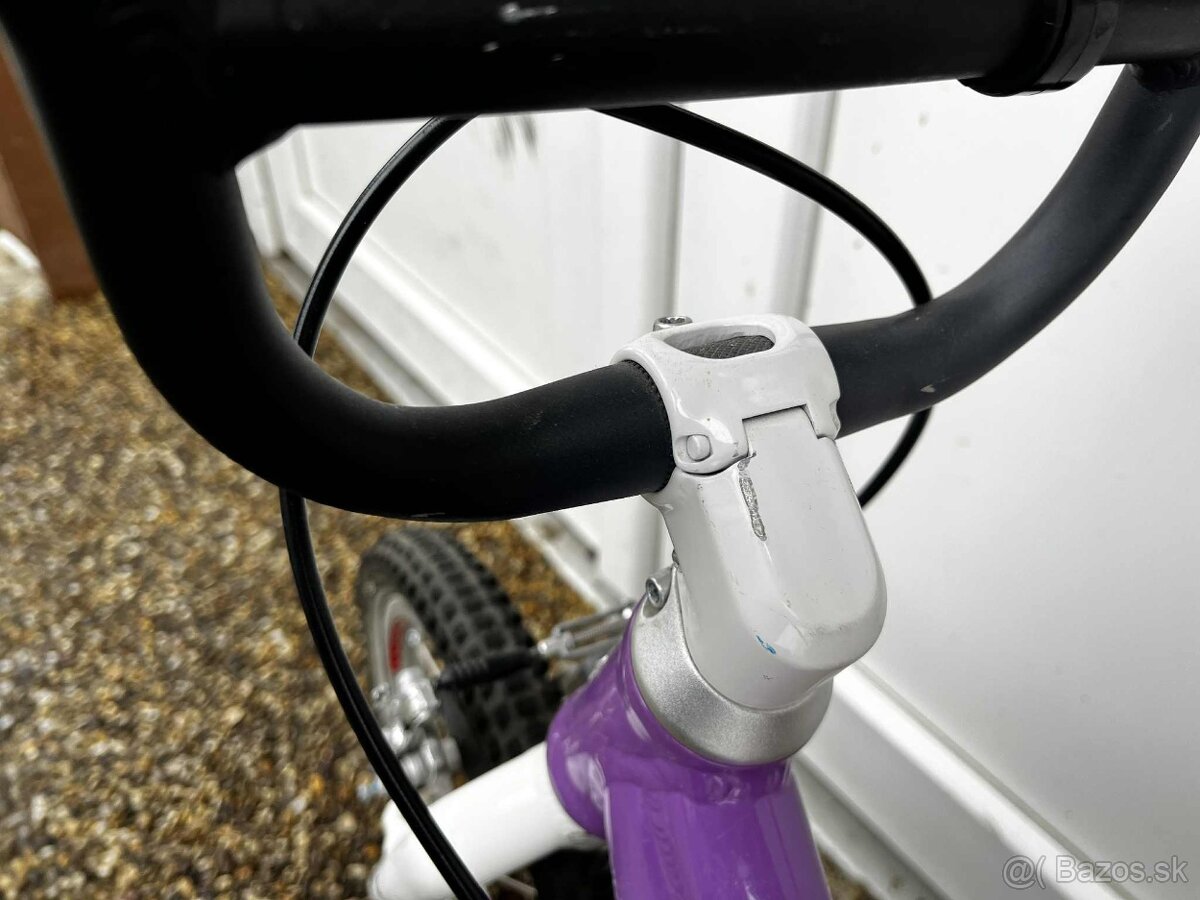 bicykel detský WOOM 2 - 14” fialový - 11