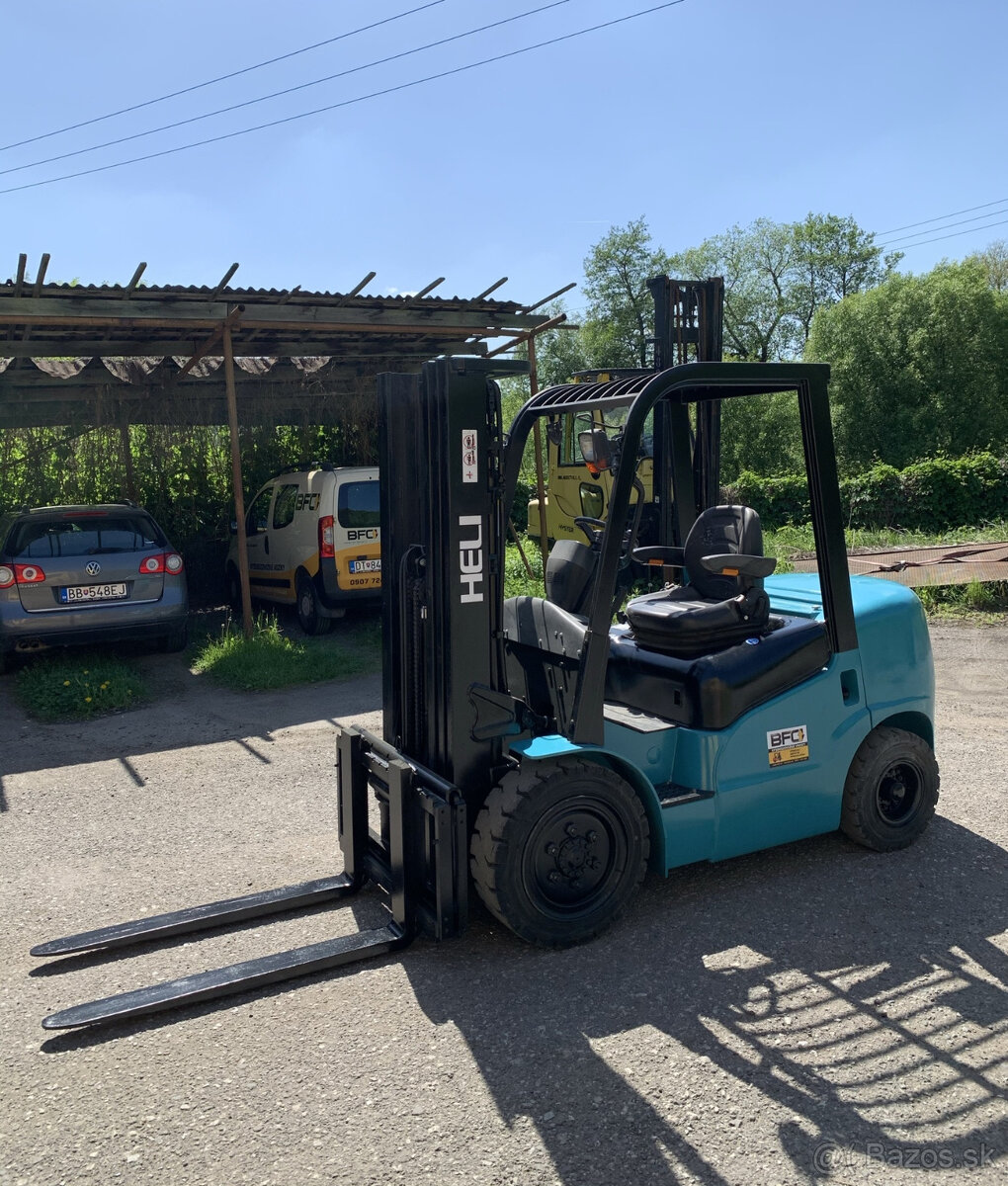 Heli CPCD 30, diesel Kubota, triplex, r. 2018, 1402 mth - 11