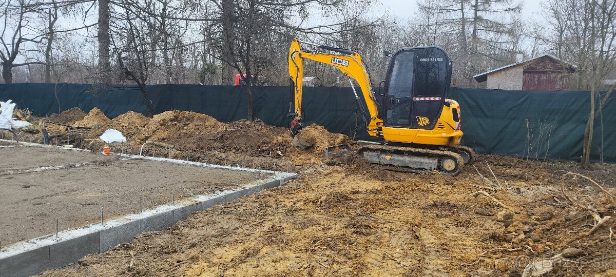 zemne prace vykopove prace minibagrom - 11
