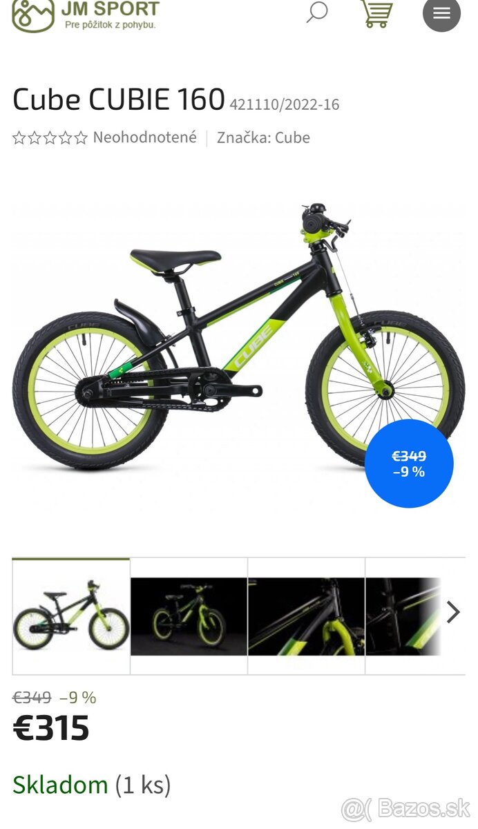 Detsky bicykel 16 - 11