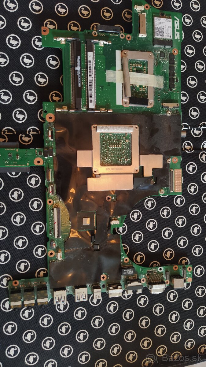 Asus G751J doska z herného noteboou + chladič - 11