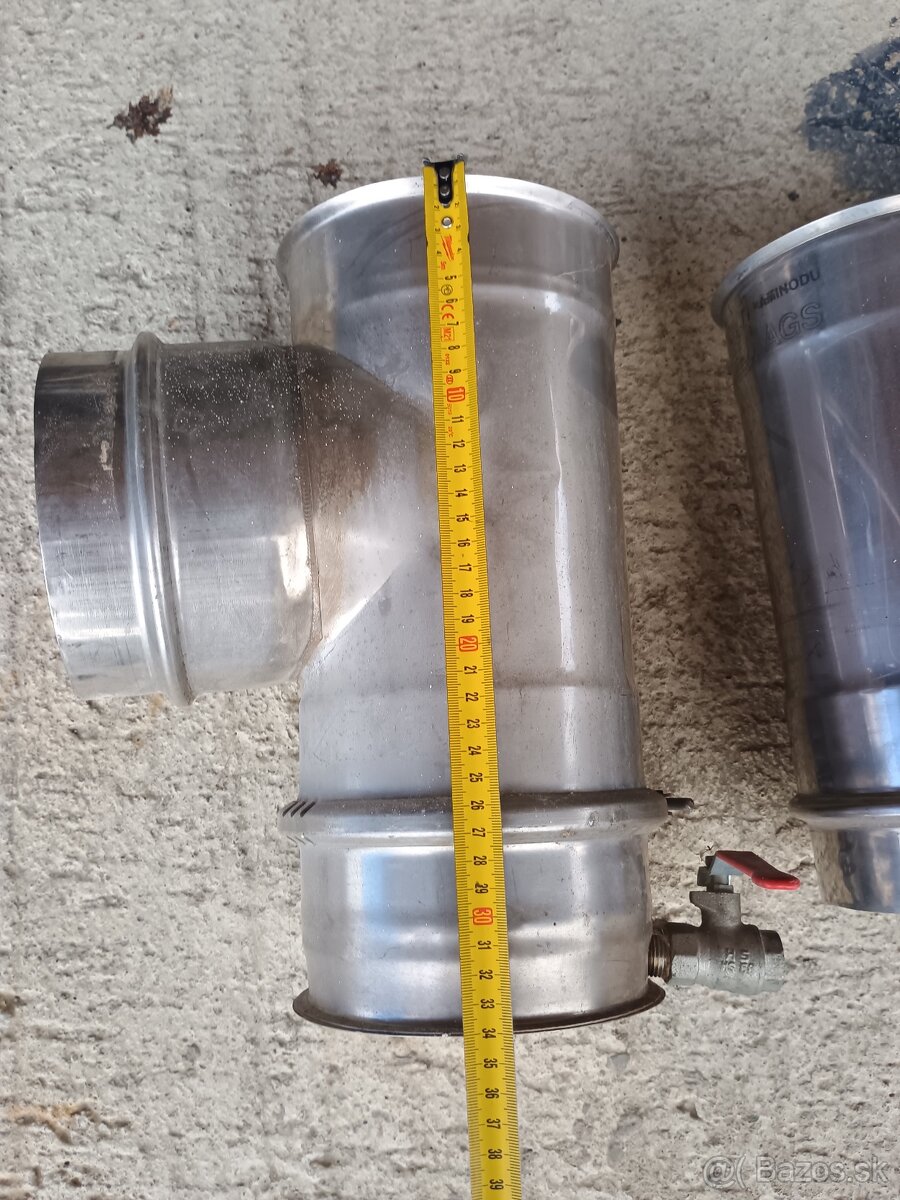 Nerezove rury priemer 150" - 11