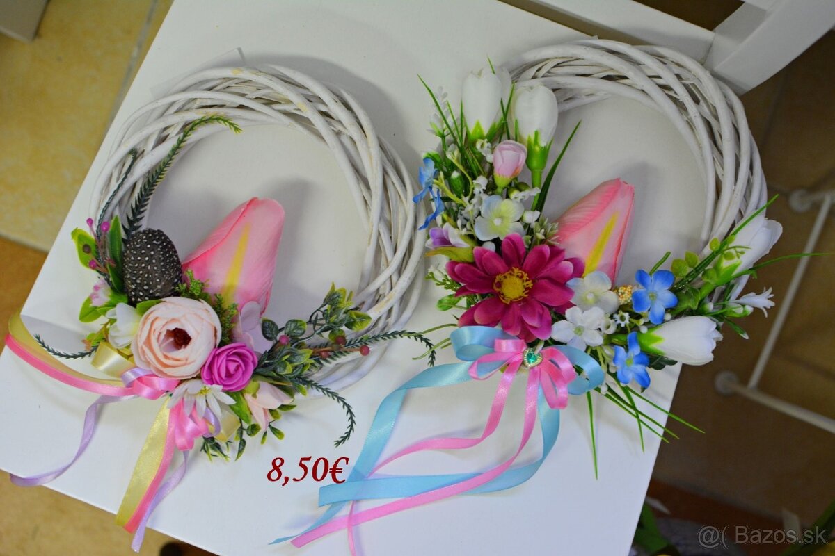 Jarný, veľkonočný a celoročný veniec - 11