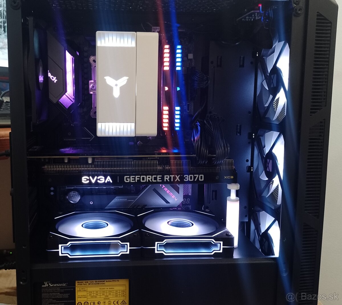 Herný PC–Ryzen 5 / RTX 3070 / 16GB RAM /3× disk/WIN11 PRO - 11