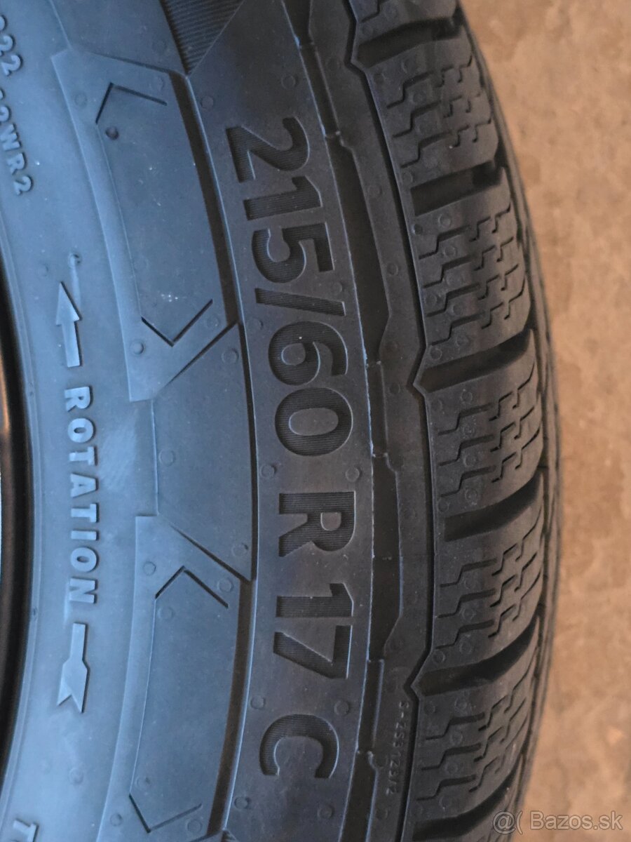 Predám zimné pneumatiky 215 /60/R17 - 11
