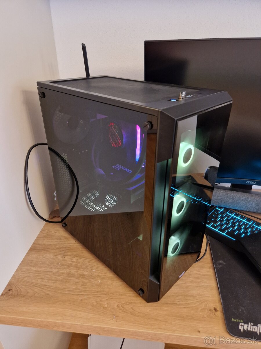 Kompletný herný set i7-11700F / RTX 3060 Ti + 32" 1440p 165 - 11