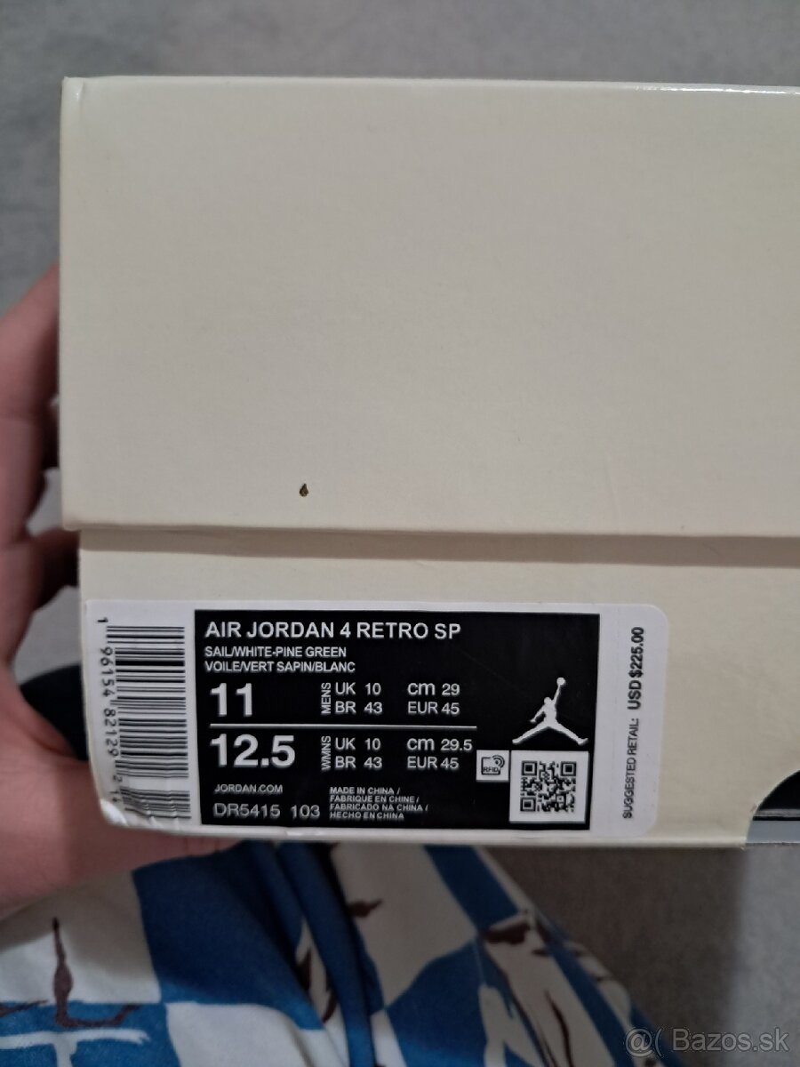 Air jordan 4 retro sp - 11