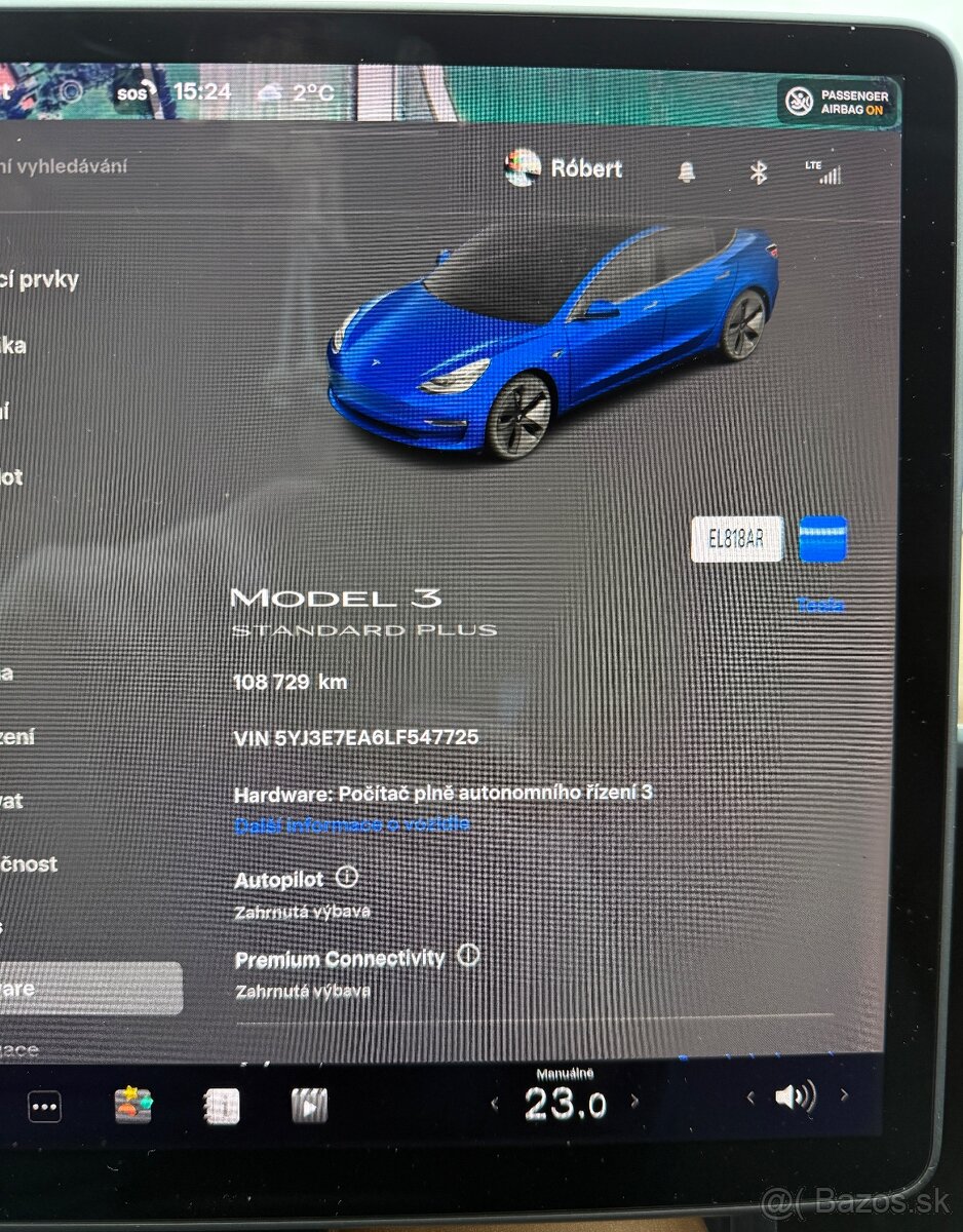 Tesla model 3 Standart range plus /HW3/ - 11