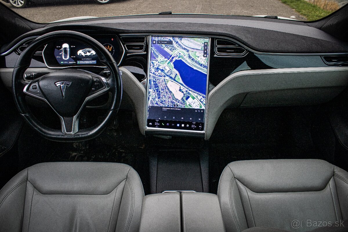 Tesla S 75D Free Supercharging, SOH 92%, Vzduch, Panoráma - 11