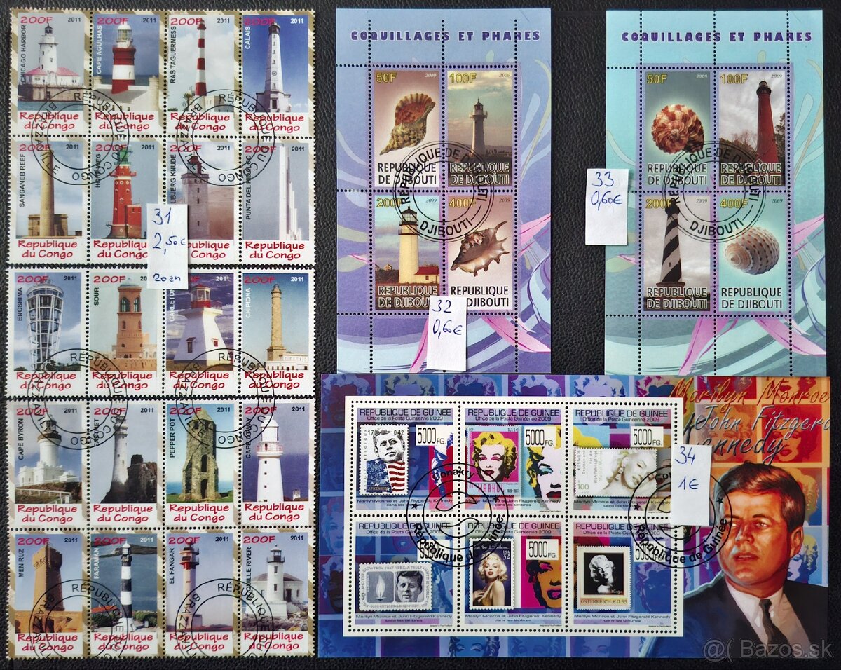 Postove znamky 3 (76poloziek) - 11