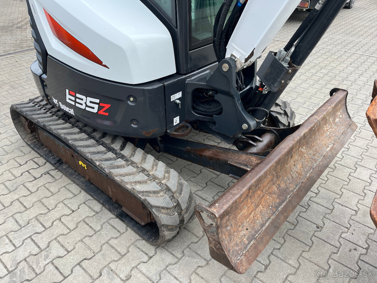 Minibager minirypadlo Bobcat E35z, Powertilt Kubota CAT - 11
