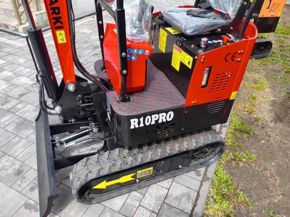 Nový minibager R10PRO 1200kg. - 11